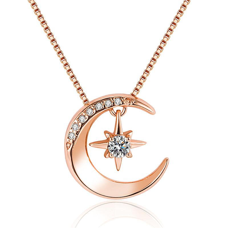 925 Silver Necklace Pendant Dolphin AAA Zircon For Women Fashion Clavicle Chain Necklaces Wedding Party Jewelry Gift