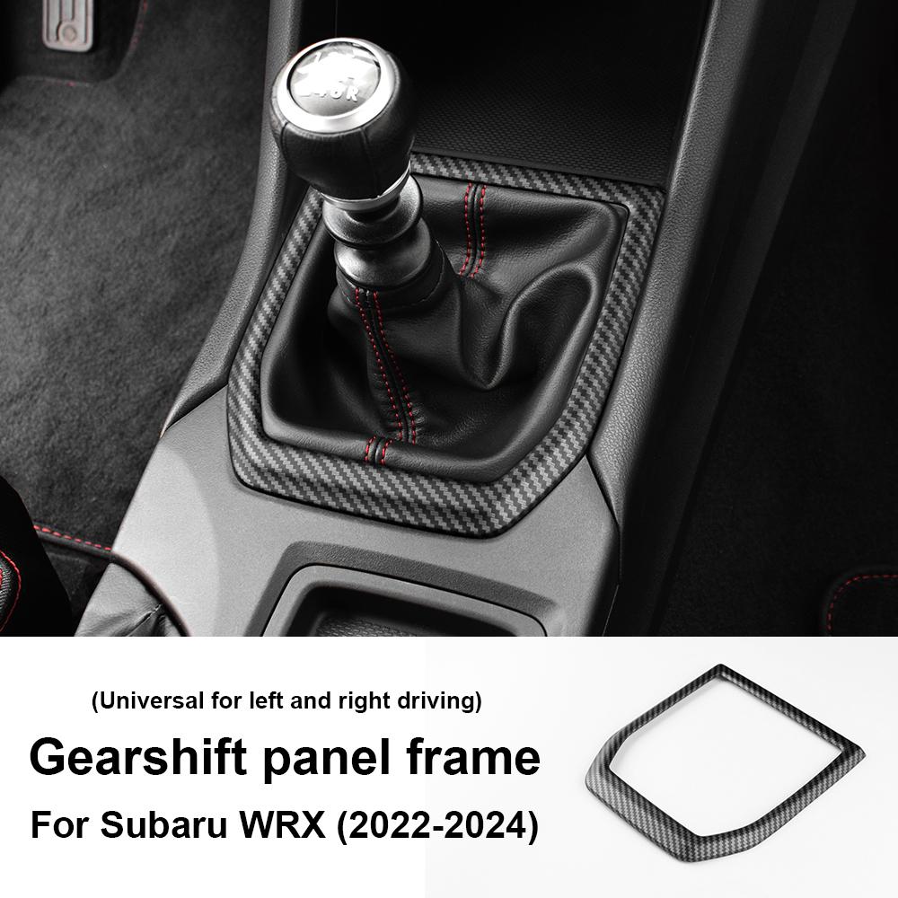 

For Subaru WRX/ WRX STI 2025 2025 2025 ABS Carbon Fiber Sticker Car Gear Shift Panel Cover Interior Trim RHD LHD Accessories