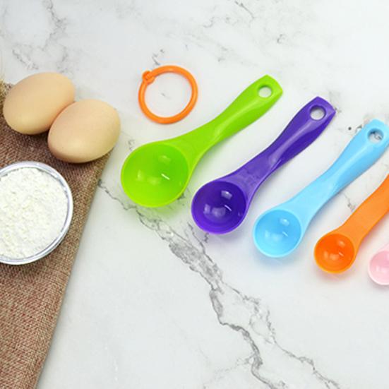Mini Accurate 2 Scale 1/2.5/5/7.5/15g/ml Kitchen Measuring Spoons Cups Baking Tools
