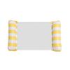 Hollow And Breathable Swimming Pool Inflatable Float , Foldable Striped Floating Bed, Inflatable Swimming Pool