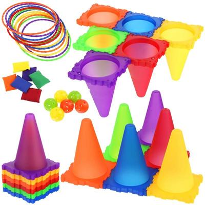 Skill Game Throwing At the Target Training Cones Ringo Hoop Bags