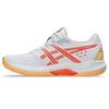 Asics Buty do piłki ręcznej POWERBREAK FF Rozmiar 102 Rozmiar E (1072A104), Kobiety, (Biały/Żywy Koralowy), (23,5 cm)