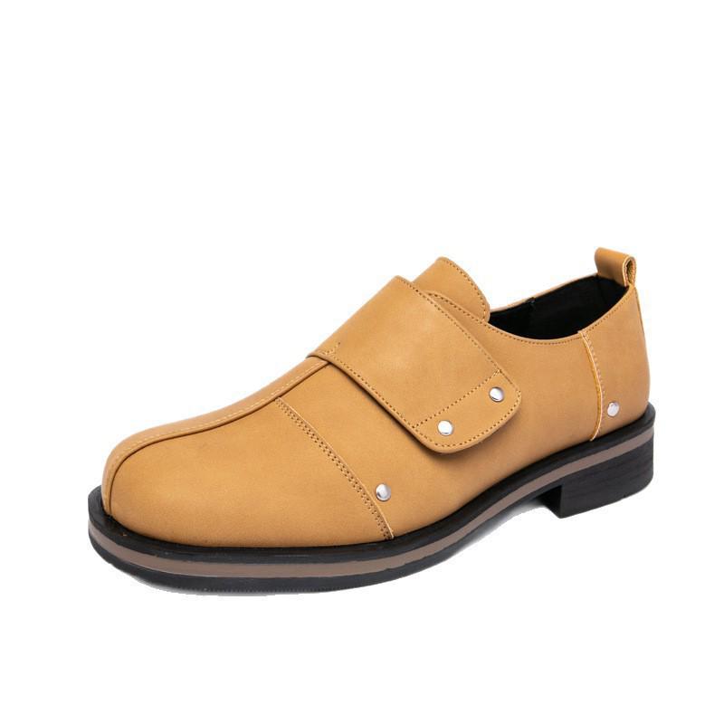 Men's Height Increasing Leather Slip-On Shoes: Summer Casual & Business Wedding Footwear