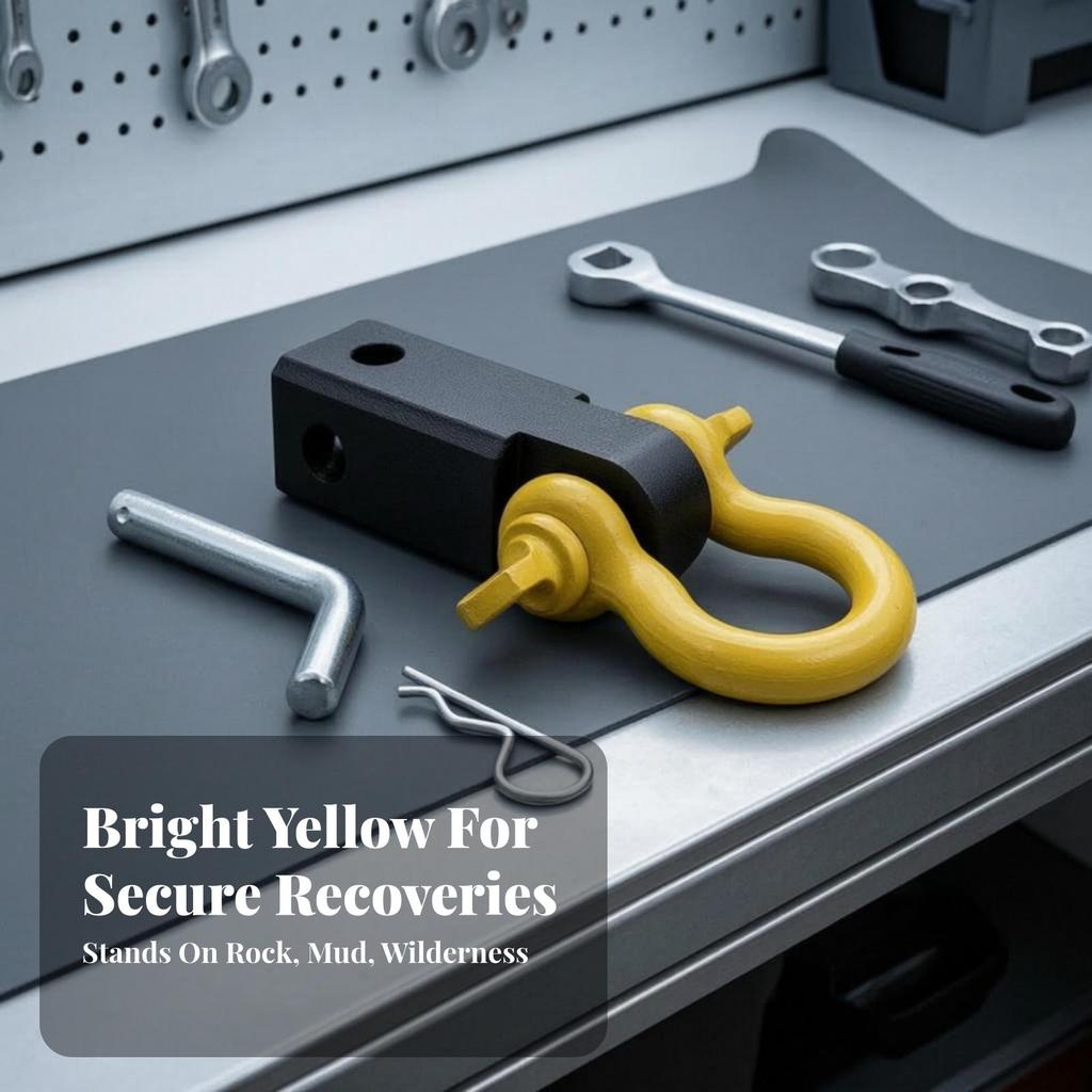 Hitch Receiver All-Terrain Hardware High Strength for Trailer Towing