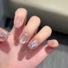 Detachable Ballerina False Nails Wearable Fake Nails Full Cover Long Nail Tips Manicure Tool Press On Nails
