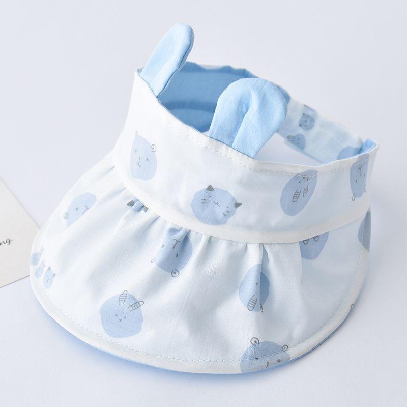 Cute Baby Visor Hat Summer Adjustable Sun Cap for Toddlers Infants Breathable UV Protection Cool Trendy Beach Headwear