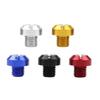 Motorcycle Rearview Mirror Hole Plug Screw Cap M8 Threaded Bolt Accessories