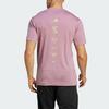 Adidas Yoga Training Tee With Graphic Print Men Tops Purple Pink IP2363