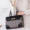VITAFELICE Belt Design Handbag Women's 2-Way Inb-10092z (Glen Check)