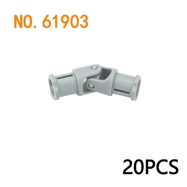 Technical Parts MOC Building Blocks 61903 Metal Universal Joint 9244 Axis Connector Assembly Bricks Toy Metal Cardan Shaft Leduo