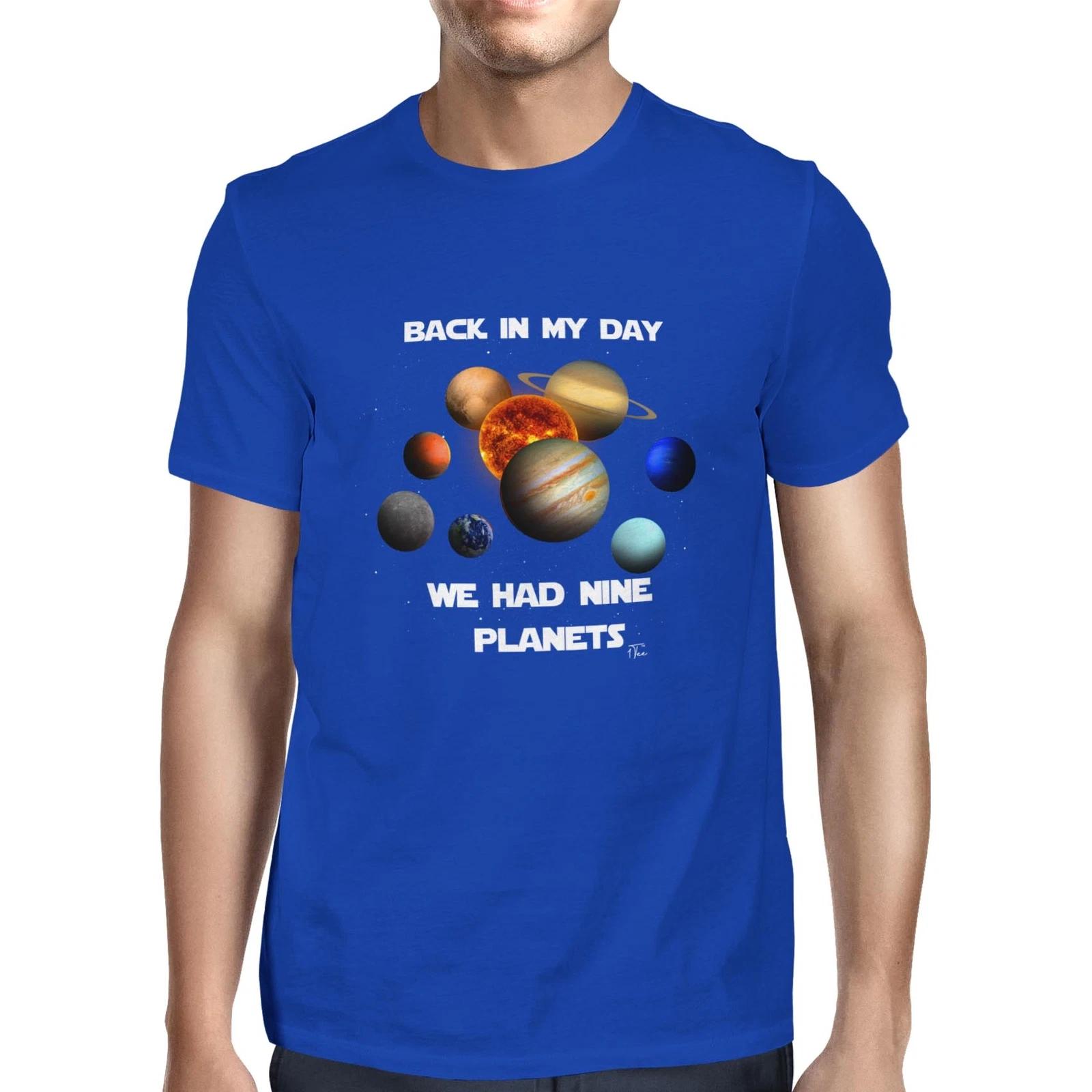 1Tee Mens Back In My Day We Had 9 Planets T-Shirt XXL