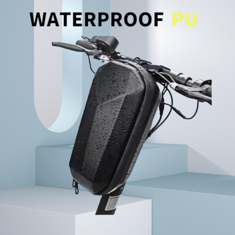 Bike Front Bag Large Capacity Hanging Storage Box for Electric Scooter Easy To Install Bicycle Handlebar Bag Portable Hard Shell