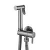 Gold Brass Bidet Faucet Black Handheld Toilet Bidet Bathroom Set Shattaf Sprayer Portable Hygienic Shower Gray