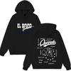 QUEVEDO EL BAIFO Sudadera con Gráficos de Tour del Álbum 2026 Hombres Mujeres Tendencia Estética Sudaderas Holgadas Casuales Vintage Oversize