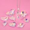 Perles Cristaux AB Pendentifs Charms Multi-formes Verre Perles Bijoux Pierres Précieuses pour Fournitures de Fabrication de Bijoux Boucles d'oreilles DIY