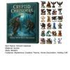 Christmas Mysterious Creature Advent Calendar Box 24 Days Xmas Countdown Calendar with 24 Animal Ornament Holiday Party Gift