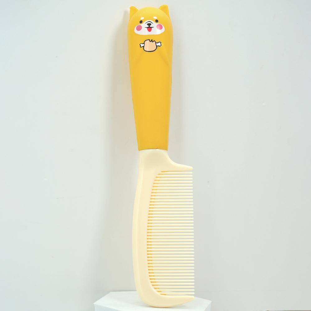 

Детская милая антистатическая расческа с воздушной подушкой, не повреждающая кожу головы, детская расческа для завивки волос, дизайн с мультяшными животными, детская плоская расческа