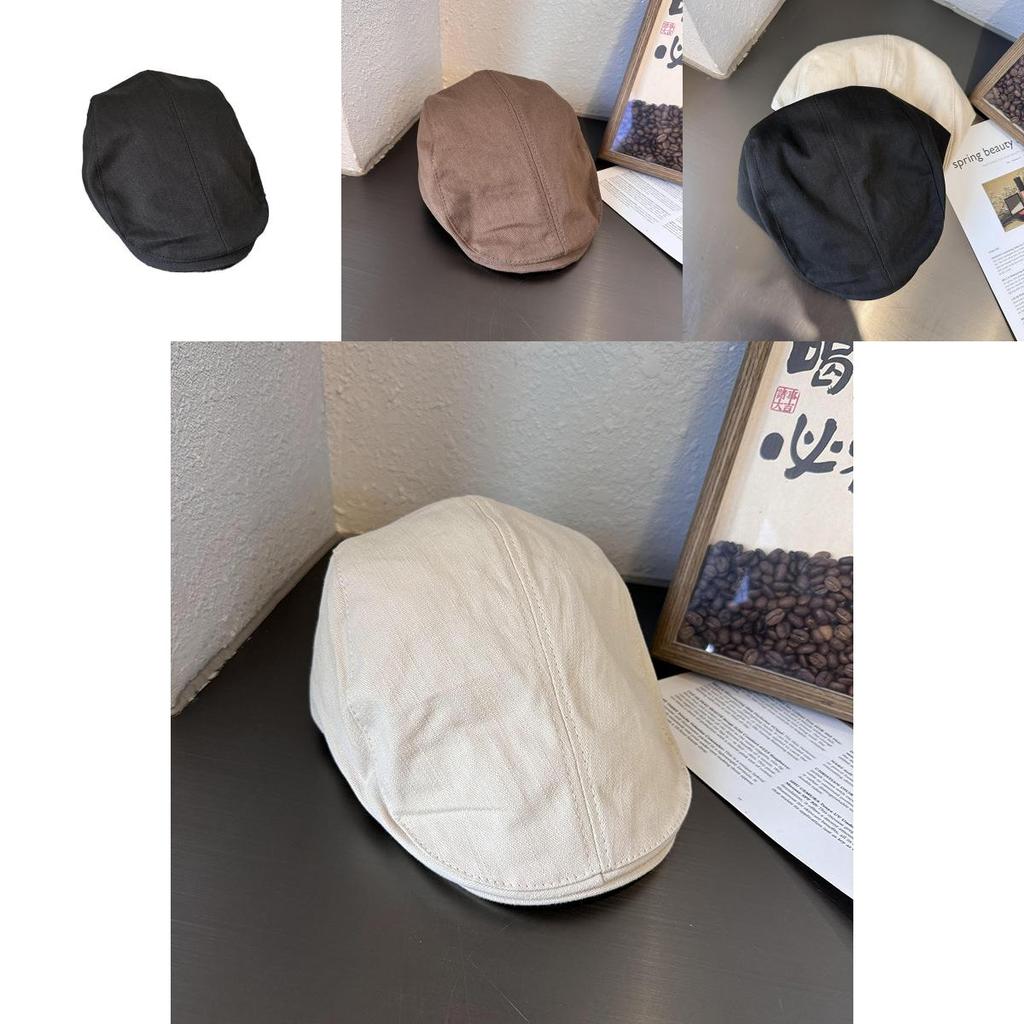 Vintage British Retro Newsboy Cap With Cotton Blend For Men And Women Summer And Winter Wear