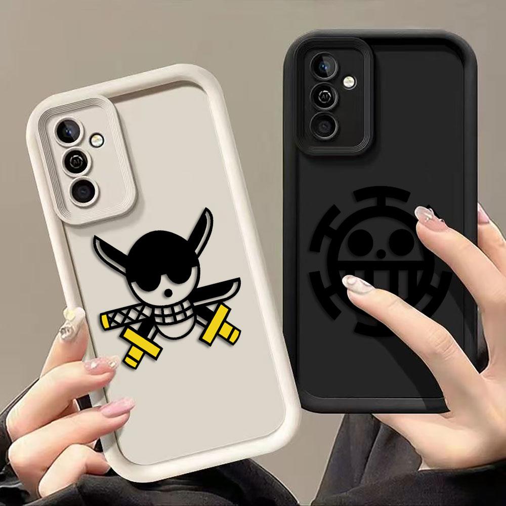 Anime O-One P-Piece LOGO Phone Case For MOTO G9 G24 G32 G34 G52 G54 G56 G60 G75 G84 G85 G86 E32 E40 EDGE 40 50 50F 60E 60 Cover