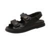 Sandali platform da donna estate nuovi versatili stile sportivo Velcro piccolo stile fragrante sandali scarpe romane