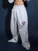 HENTLE London Wide Sweatpants (White Melange)