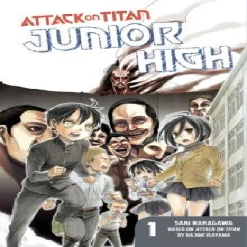 Attack On Titan Junior High 1 by Saki Nakagawa Paperback Book 9781612629162