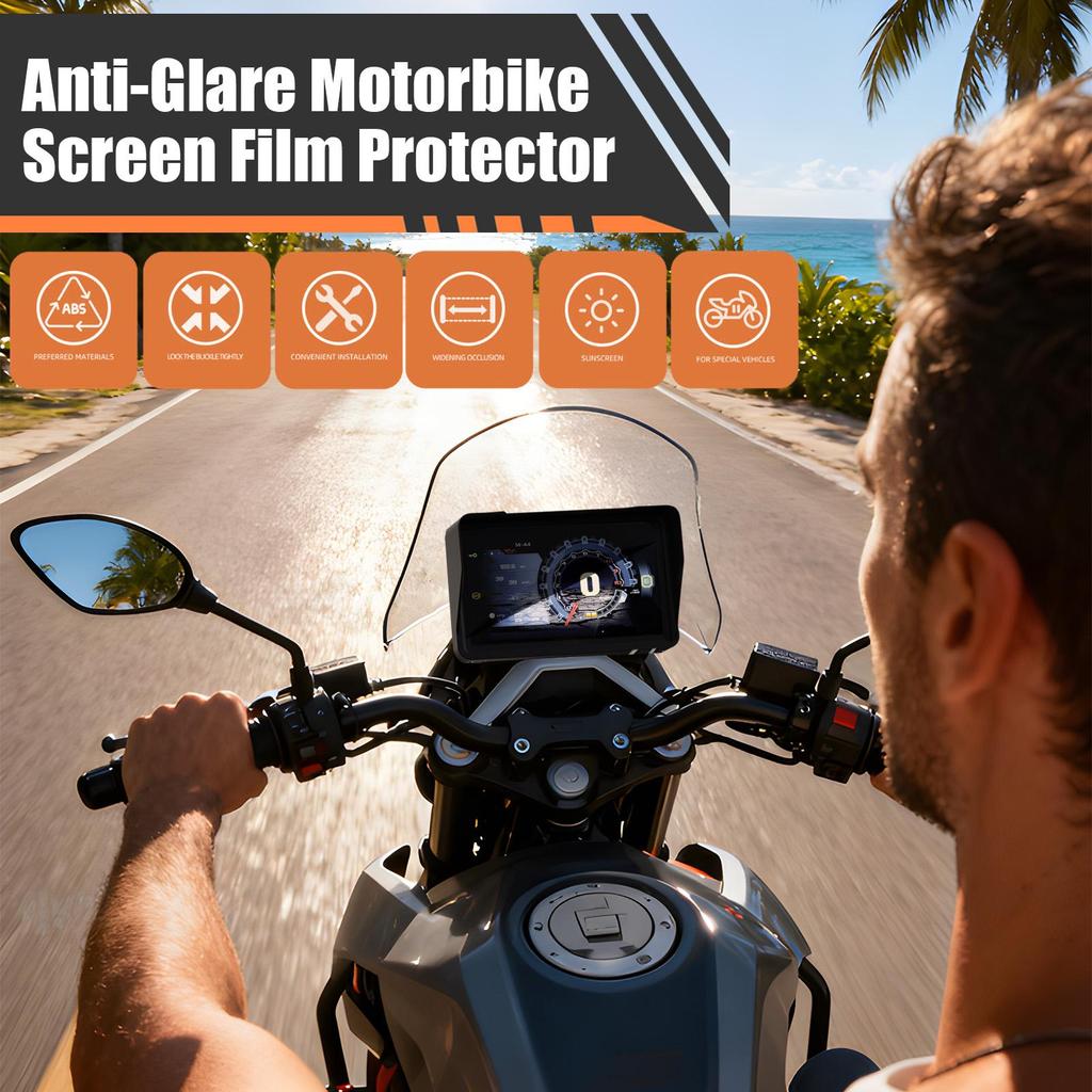 Motorcycle Instrument Speedometer Sun Visor High-Temperature Resistant Meter Guard Motorcycle Speedometer Glare Shield