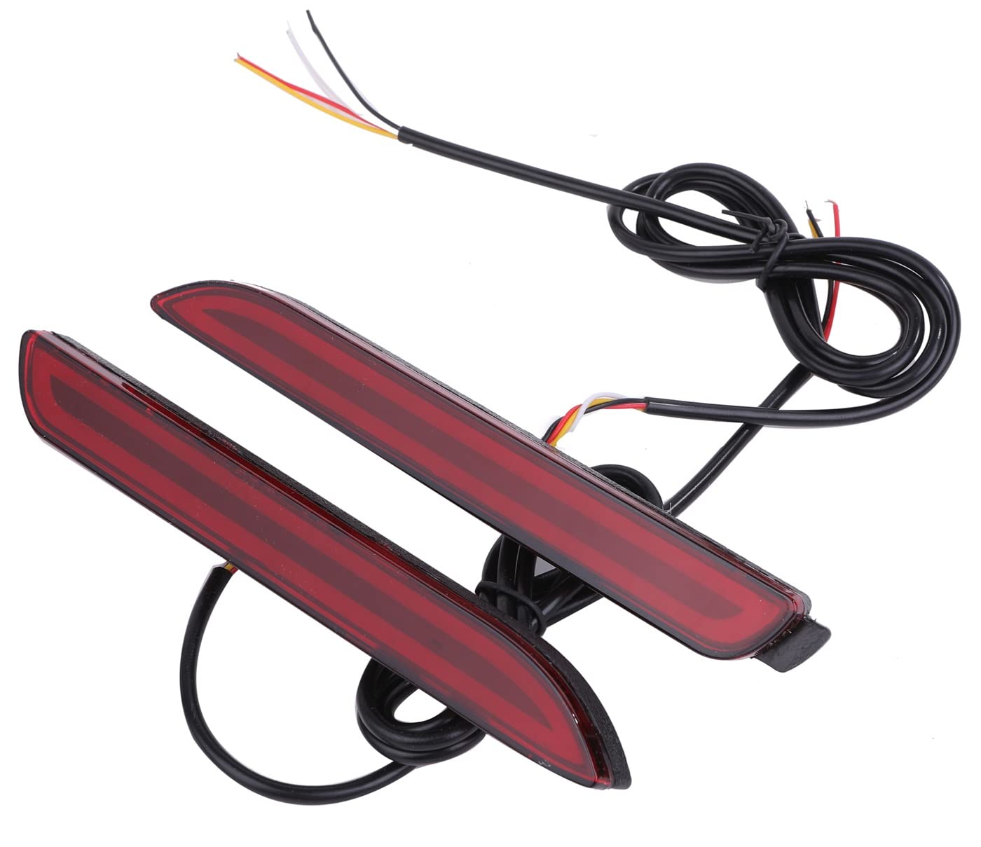 

Светодиодные динамические указатели поворота и светоотражатели для задних фонарей Toyota и Camry (Левый набор) Веллфайр, Альфард, (Последовательный)