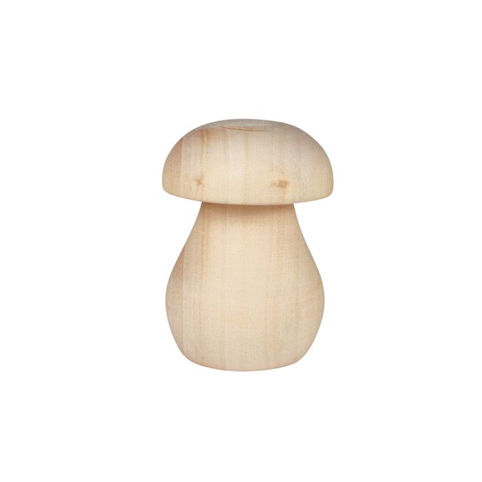Champignon Bolet en bois Petit modèle 8,5x5,5 cm