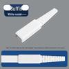 Gray Surface-Mounted PVC Wiring Raceway Cover Organizer