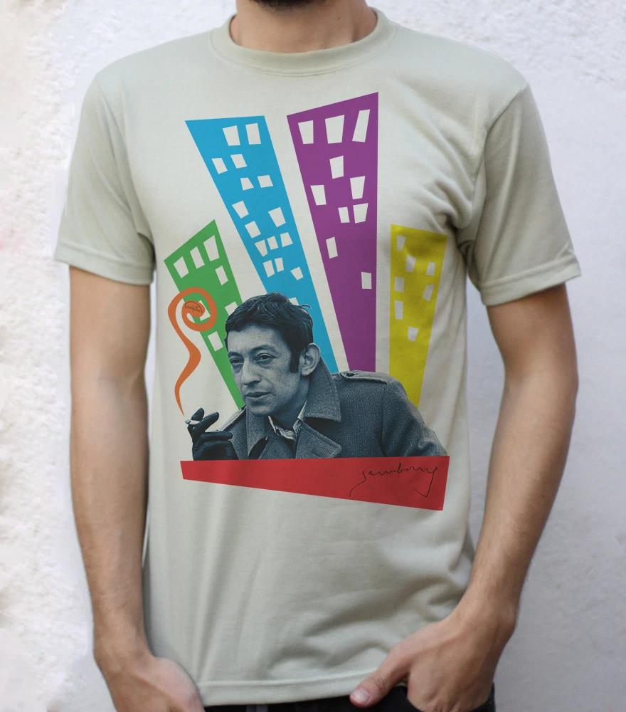 Serge Gainsbourg T Shirt Design XL