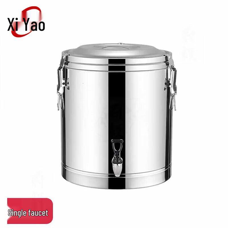 Xiyao 304 Stainless Steel Commercial Insulated Bucket with Faucet