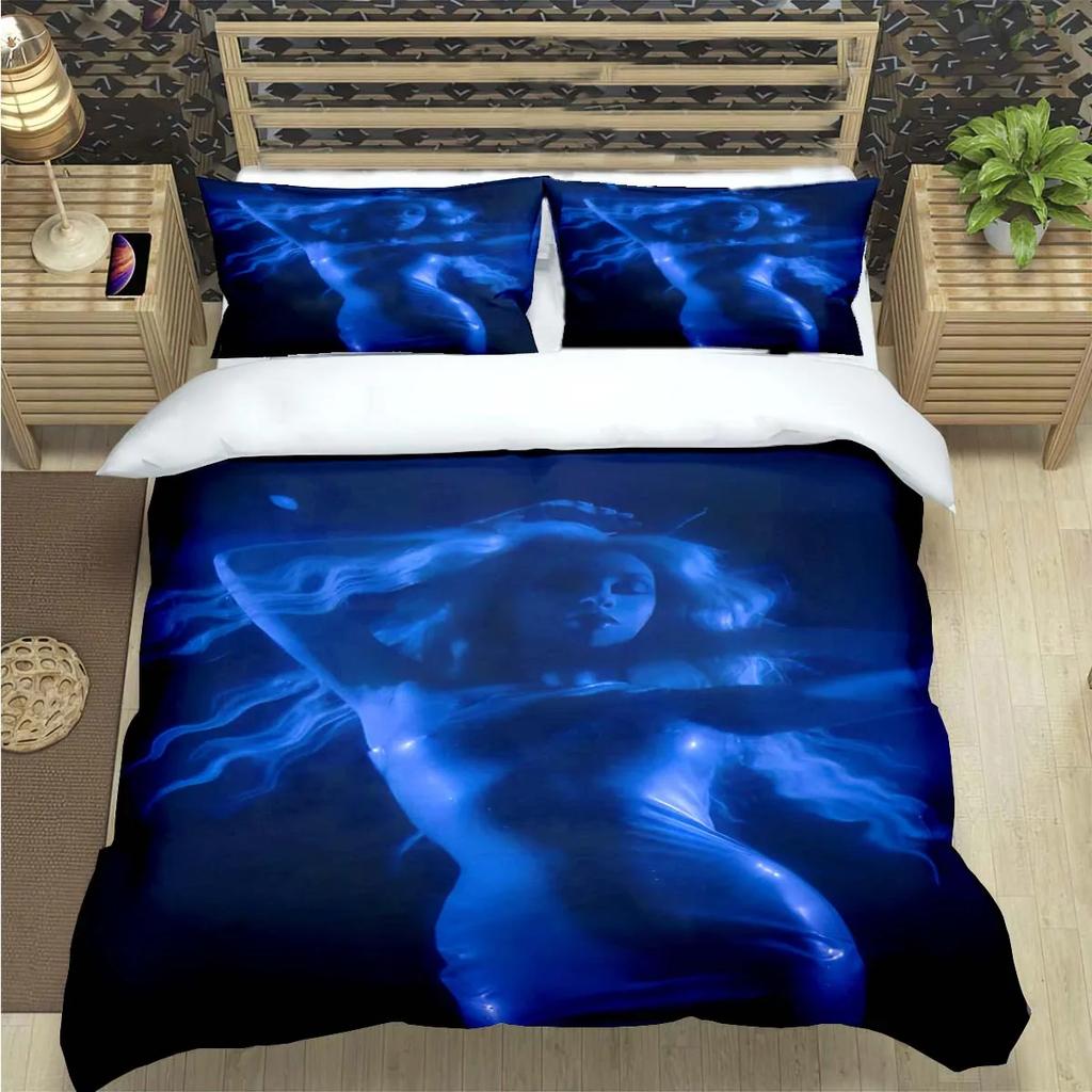 Fashion Spain Female Singer B-Bad G-Gyal Print Bedding Set Duvet Cover Comforter Bed Youth Kids Girl Boys Luxury Gift