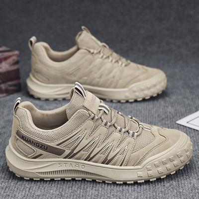 Zapatos para hombre, zapatos casuales de moda, transpirables y cómodos, para deportes al aire libre, senderismo, zapatos para caminar resistentes al desgaste para hombres