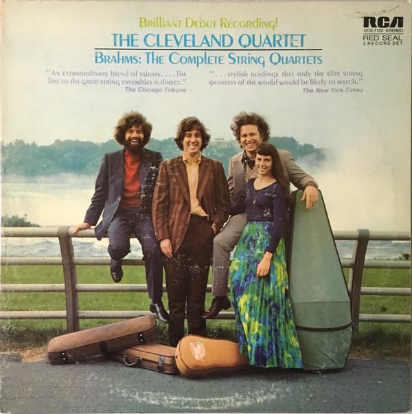 

LP Record CLEVELAND QUARTET Brahms Complete String Quartets VCS7102 RCA RED SEAL 1973 US Classical Used