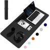 Büro Schreibtischunterlage Wasserdicht PVC Leder Tisch Dünn Großes Mauspads XXL Laptop Schreibunterlage Teppich Schwarz Rosa Firmenzubehör