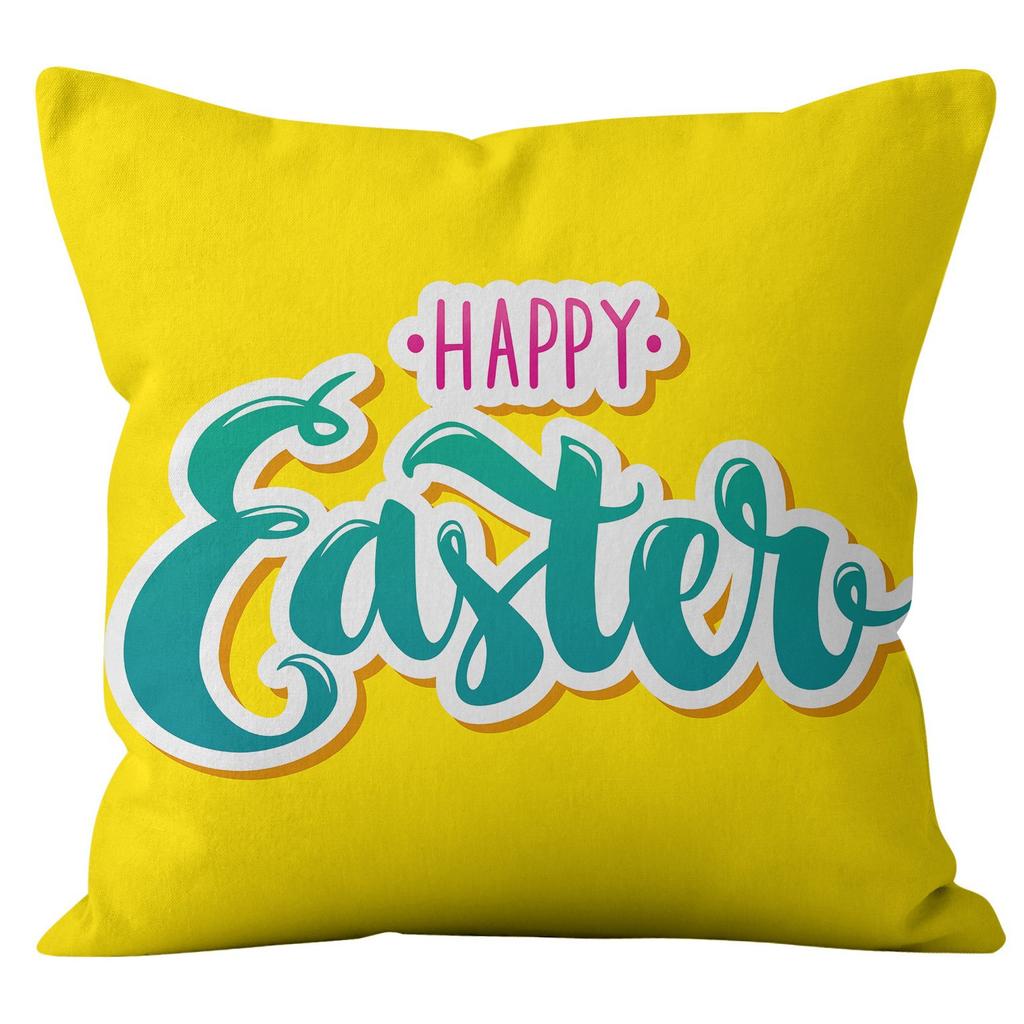 Easter Bunny Pillow Cover Home Pillow Cover