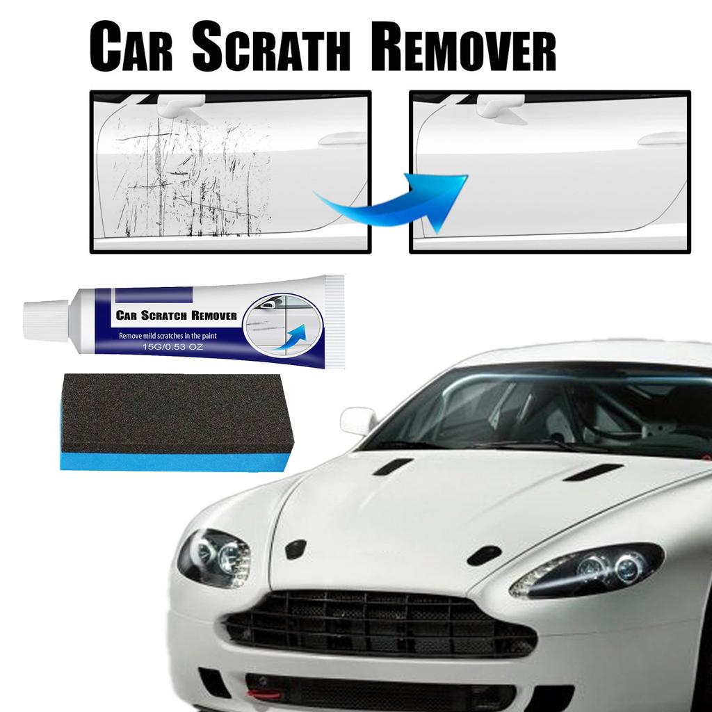 Zestaw do usuwania rys samochodowych Pasta polerska do naprawy rys samochodowych Przywraca połysk lakieru i poprawia wygląd pojazdu dla samochodu