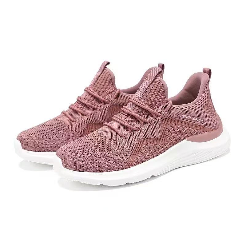 New Sports Shoes for Women In Autumn Mesh Casual Breathable Versatile Single Shoes Running Shoes Comfortable Walking Shoes