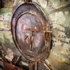 3D Metal Picture LOFT TRAIN 100x50