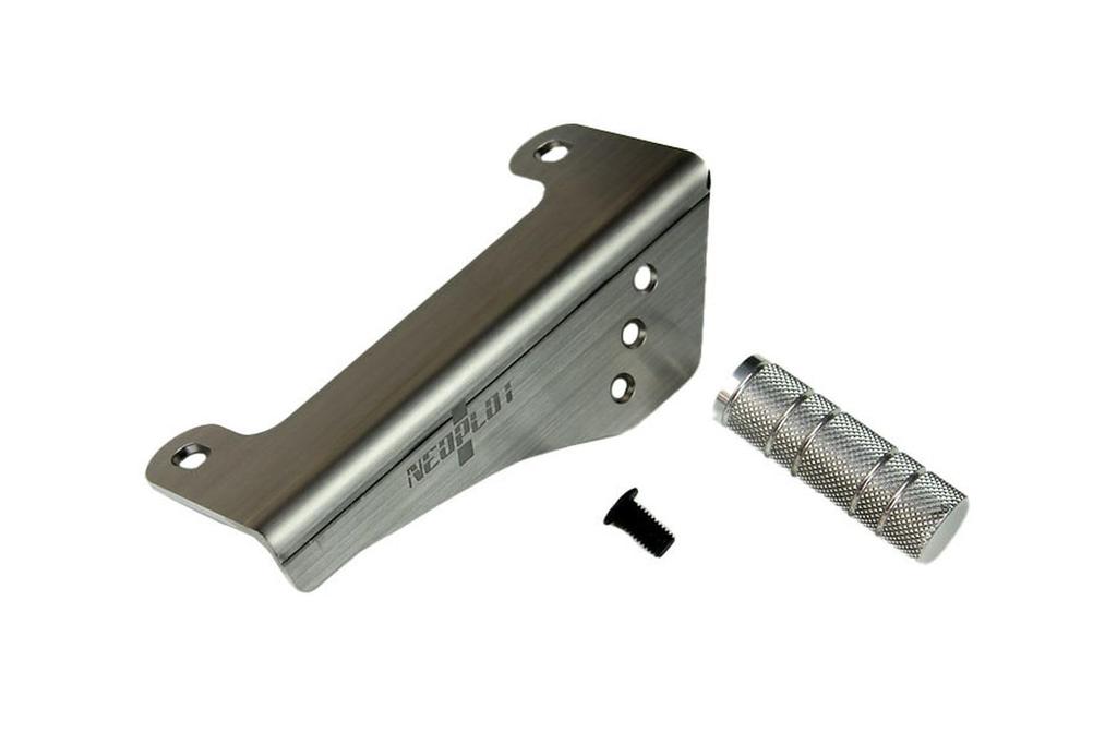 Barre Repose-pied NEOPLOT NEO NP71220 Position Pied Gauche Réglable pour Transmission Manuelle Toyota Vitz Argent - (NCP131/9#)/Joueur (NZE161)/Probox