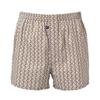 Men S Silk Cotton Geometric Trunk Brown Temtk712br
