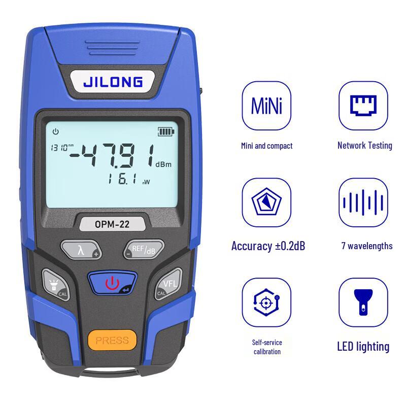 

JILONG All-in-one Optical Power Meter with VFL