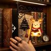 Santa Claus Christmas Bookshelf Lamp Snowman Elk Reading Lamp LED Library Lantern  Christmas