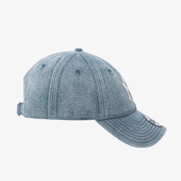 New Era New York Yankees Denim Unstrukturierte Baseballkappe Hellblau 14881501