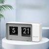 Fashion Page Turn Clock Macaron Color Student Dormitory Digital Alarm Clock Bedroom Bedside Alarm Clock Bathroom Study Wall Clock