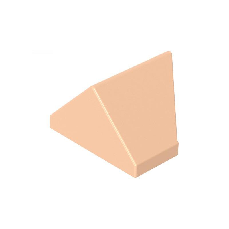 10PCS 3049 Double-Sided Sloping Block Moc Roof Color Accessories Compatible with Brick DIY Children Toy Assembly Box