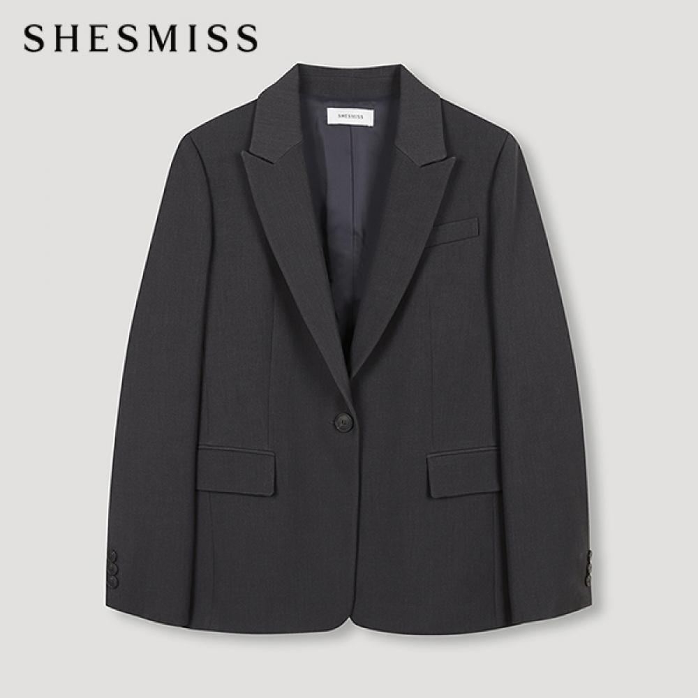 

She S miss basic One Button Setup куртка SwSjkn41040 Ch charcoal/55