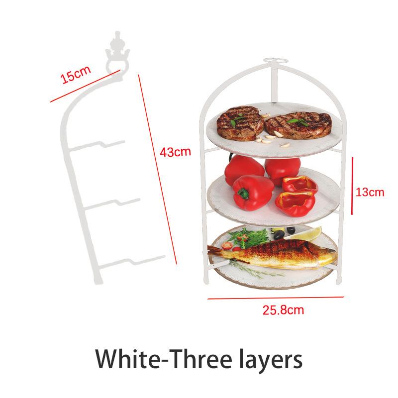 

3 или 4 уровня кухонная полка для хранения блюд складная не требует перфорации многофункциональная овощерезка подвесная настенная