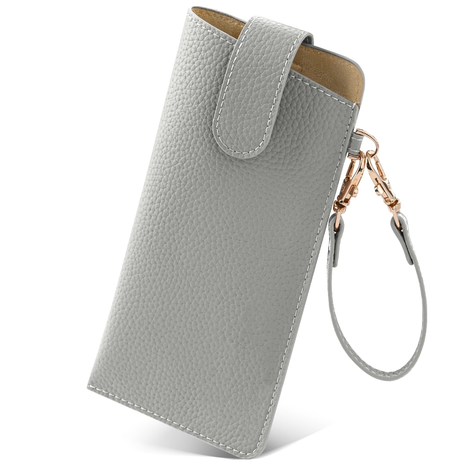 

Dockii Очки Солнцезащитные для Мужчин и Сумка для Хранения Солнцезащитных Очков с Дизайном Легкого Доступа Рукой Футляр, Футляр, Тонкий, Тонкий, Стильный, Женщины, Ремешок, Стильный, серый